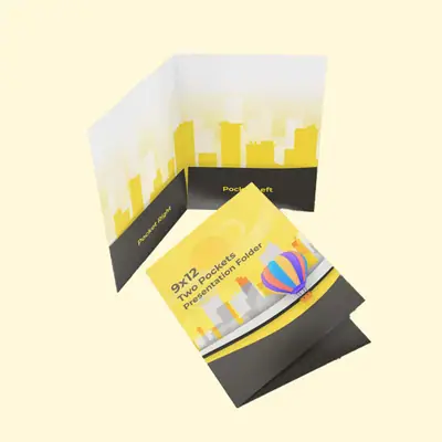 9x12 Presentation Folders view 2