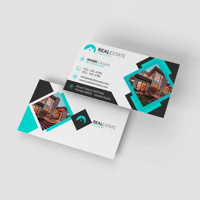 Best Real Estate Agent Business Cards view 3