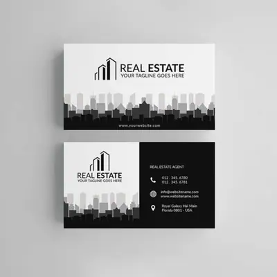 Best Real Estate Agent Business Cards view 4