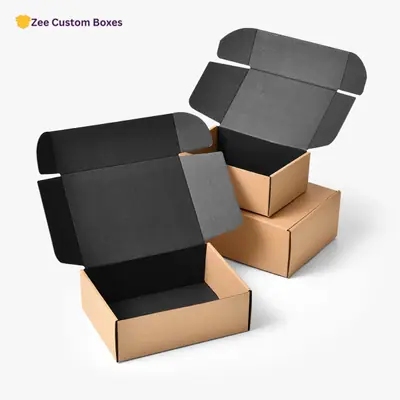Black Kraft Boxes - ZEE Custom Boxes AU