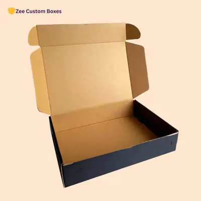 Black Kraft Boxes view 2