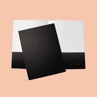 Blank Presentation Folders - ZEE Custom Boxes AU
