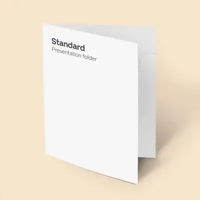Blank Presentation Folders view 5