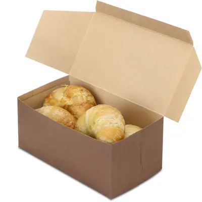 Brown Bakery Boxes view 2
