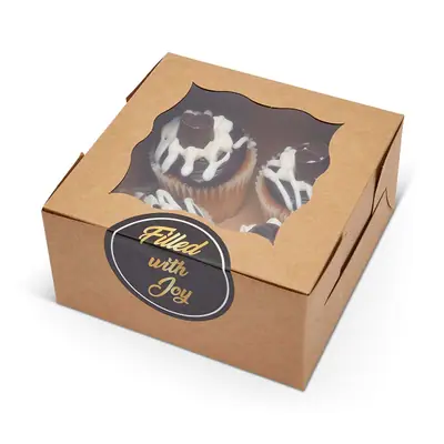 Brown Bakery Boxes view 4