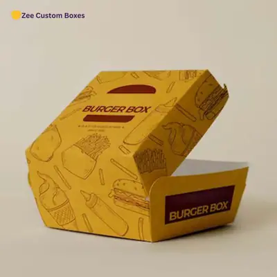 Cardboard Burger Boxes view 3