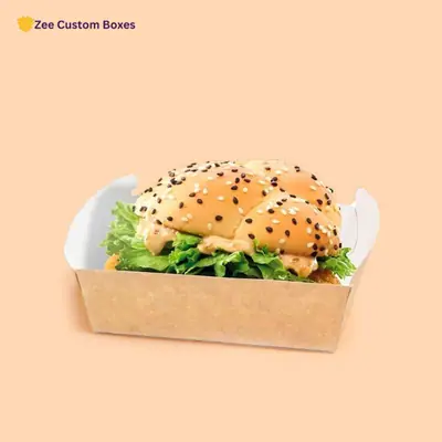 Cardboard Burger Trays view 2