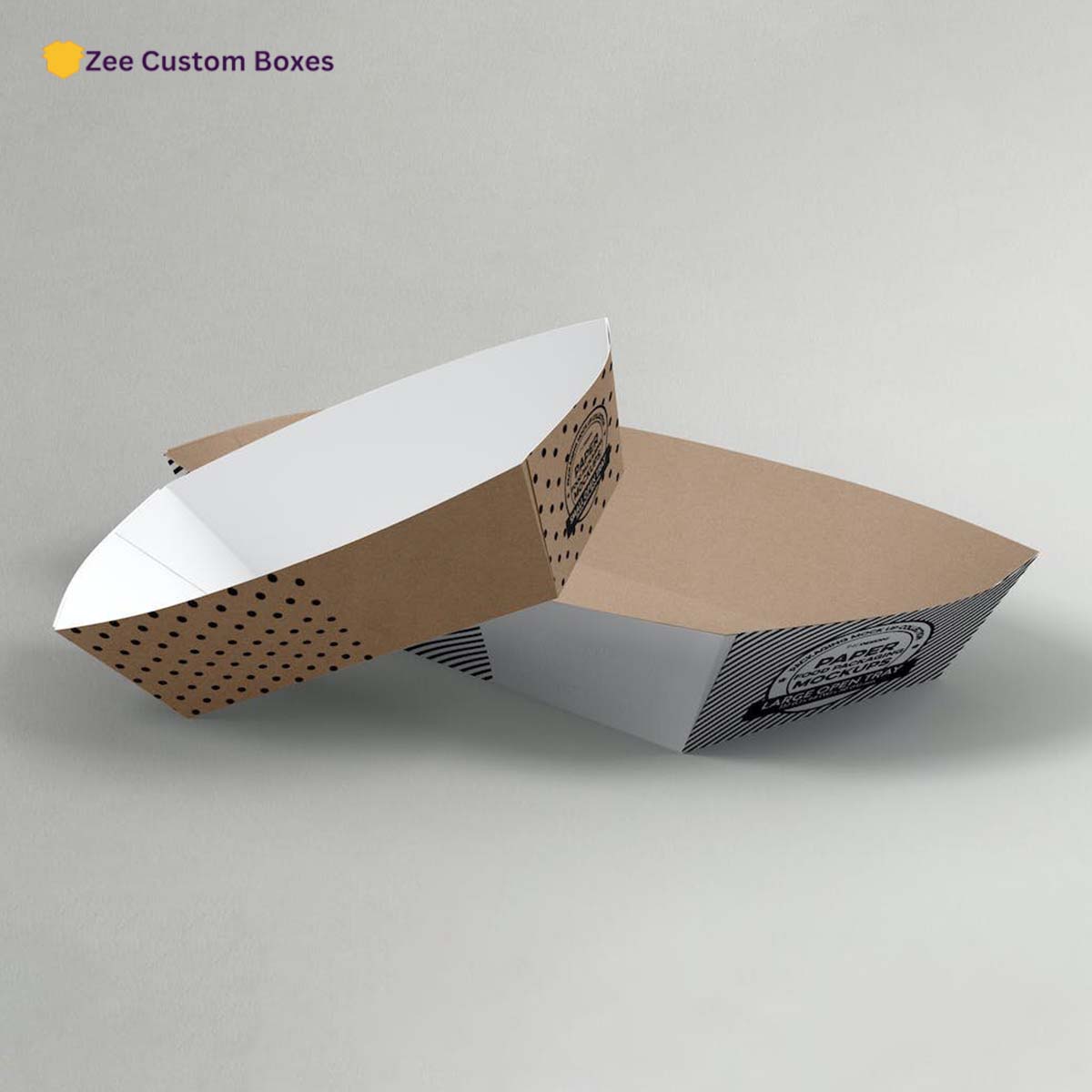 Cardboard Food Trays view 2