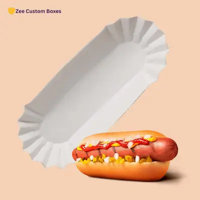 Cardboard Hot Dog Trays view 2