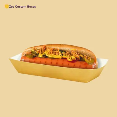 Cardboard Hot Dog Trays view 3