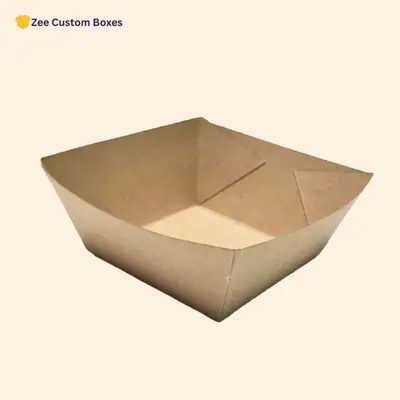 Cardboard Paper Serving Trays view 3