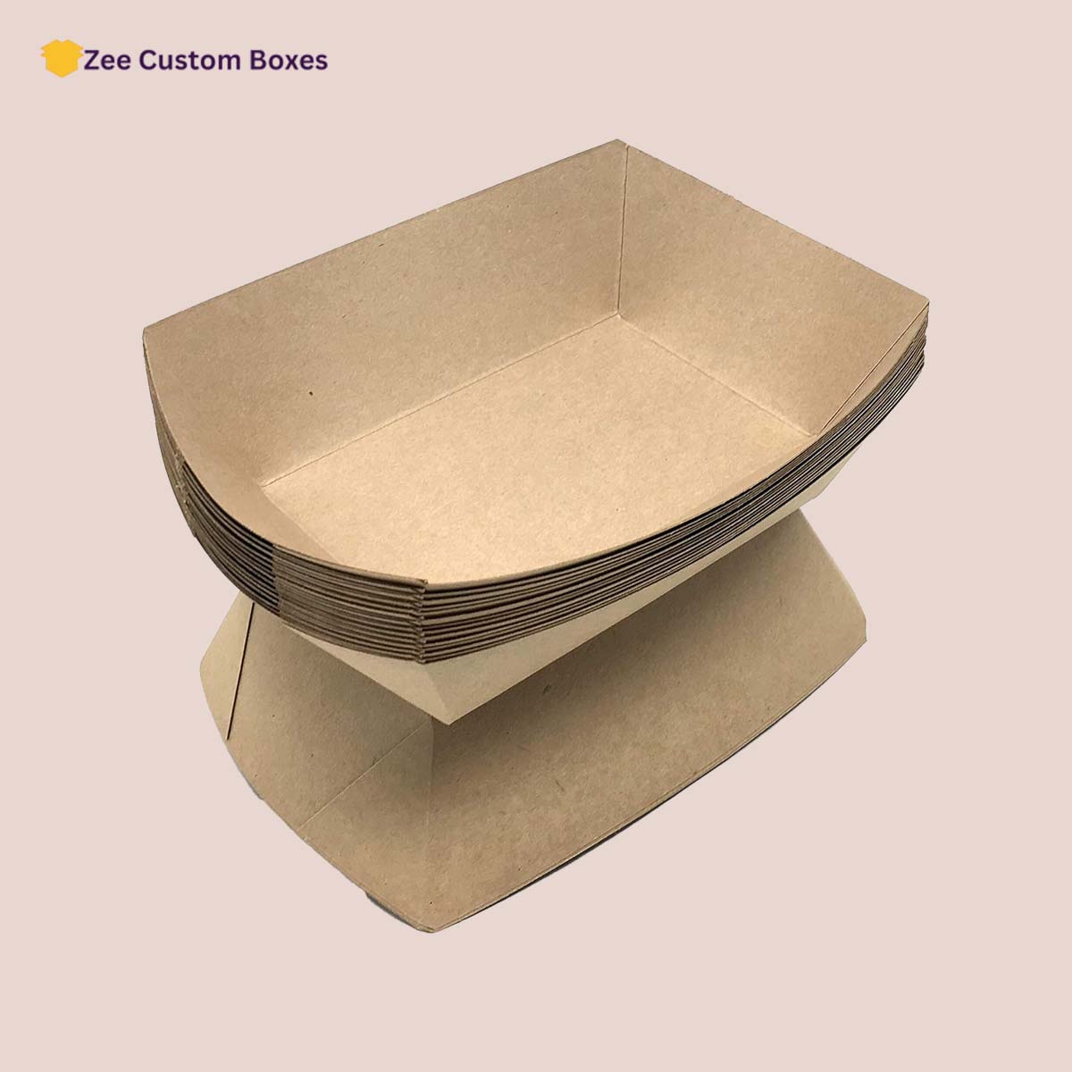 Cardboard Paper Trays view 2