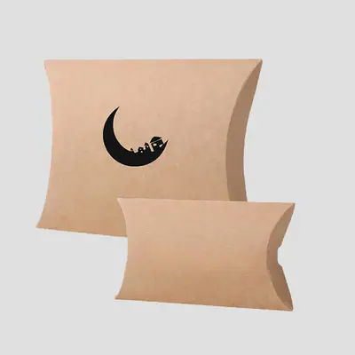 Cardboard Pillow Boxes view 2