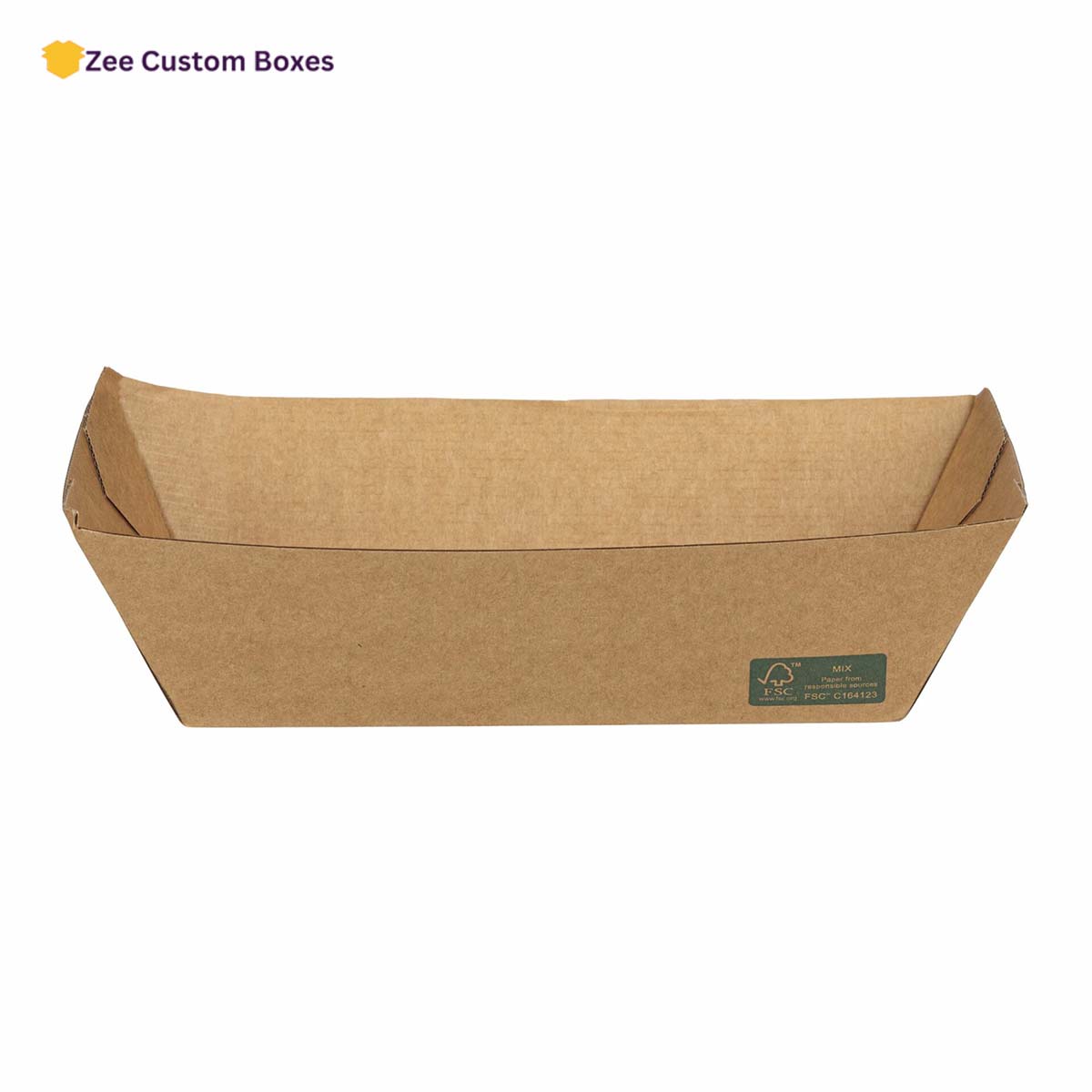 Cardboard Snack Trays view 3