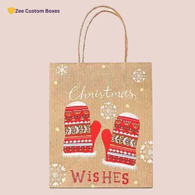 Christmas Paper Bags - ZEE Custom Boxes AU