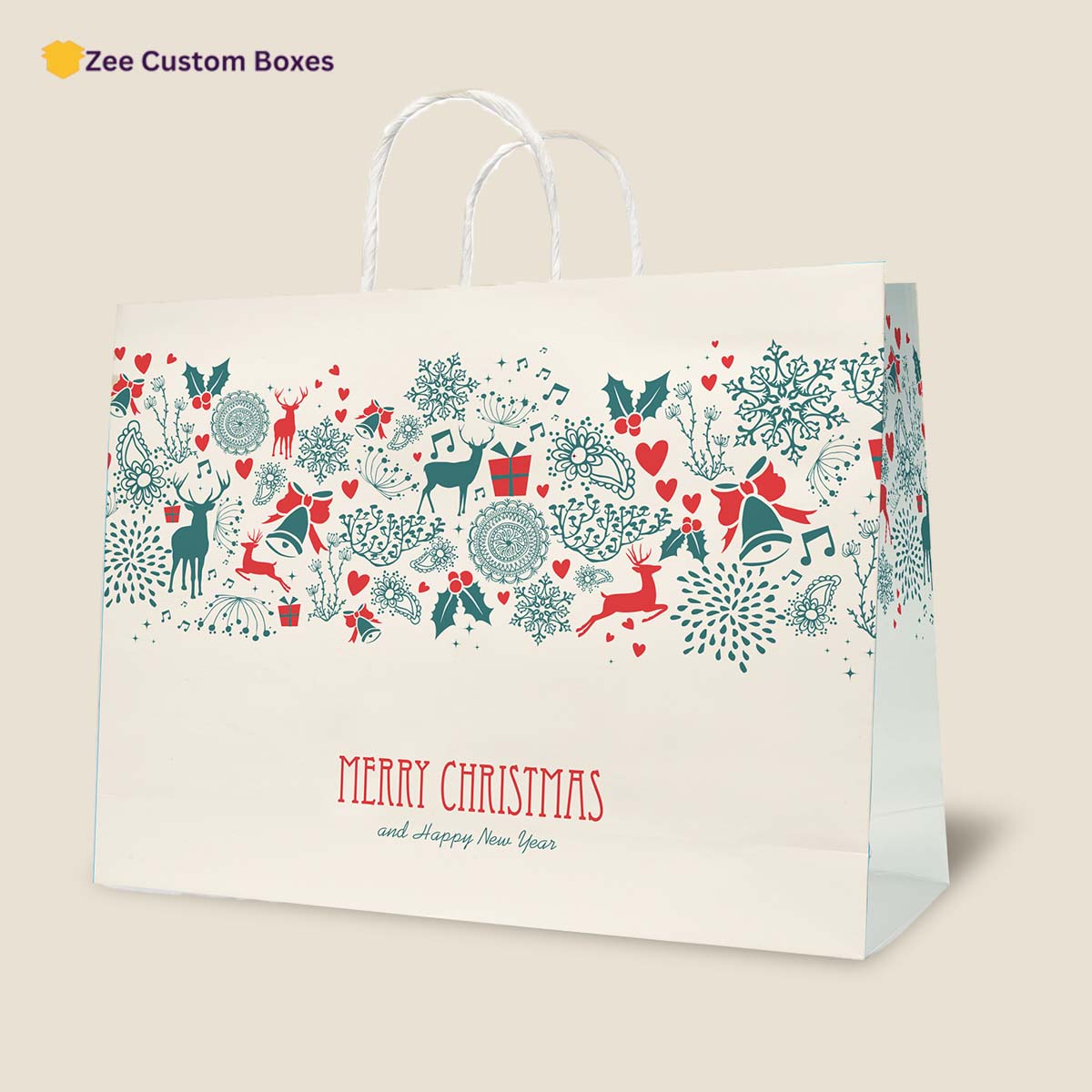 Christmas Paper Bags view 2