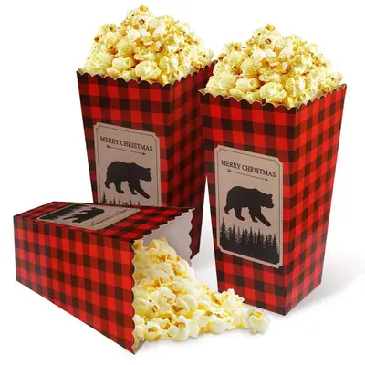 Christmas Popcorn Boxes view 2