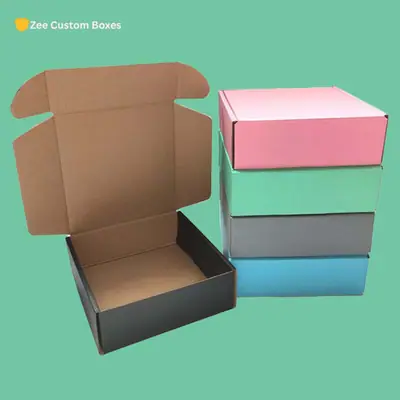 Colored Cardboard Boxes view 1