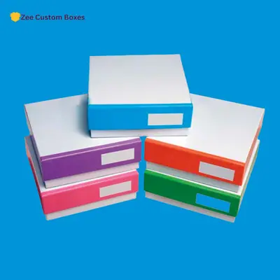 Colored Cardboard Boxes view 3