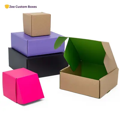 Colored Corrugated Boxes view 1