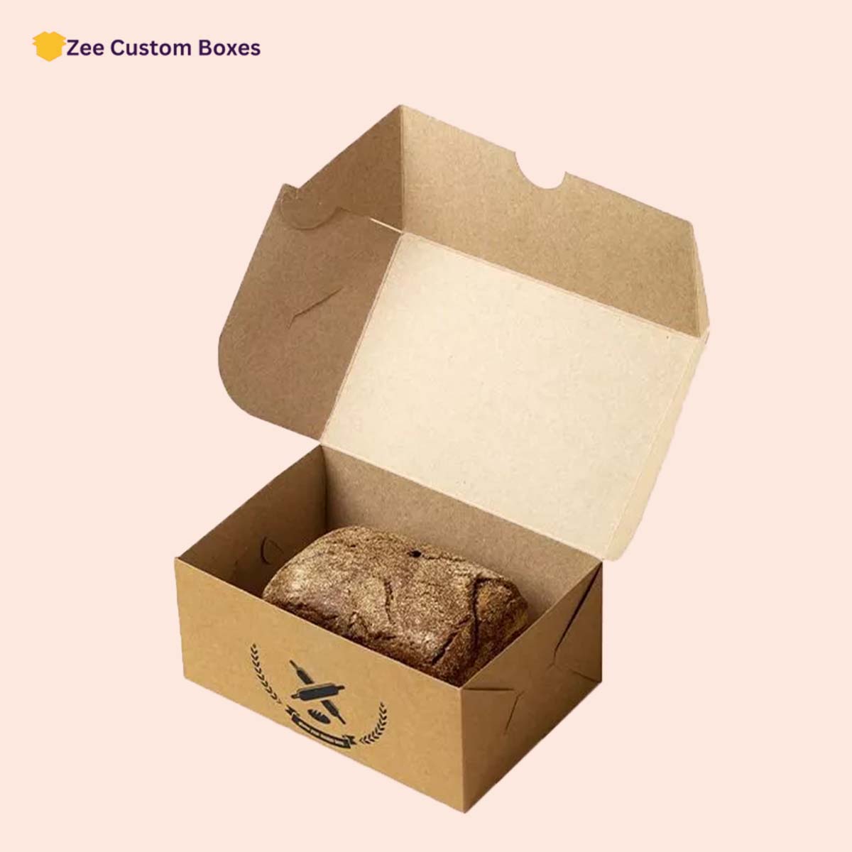 Corrugated Bakery Boxes - ZEE Custom Boxes AU