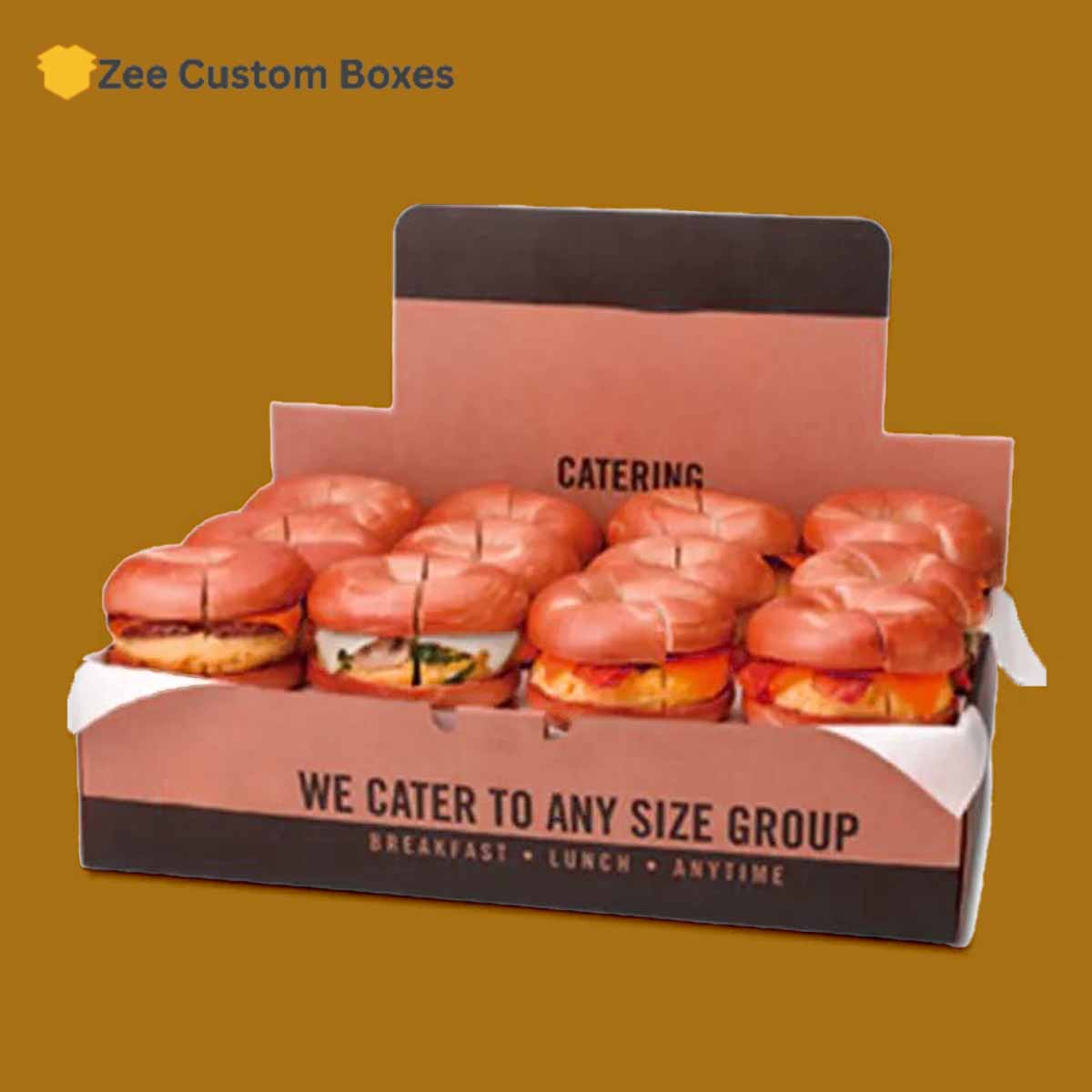 Custom Bagel Boxes - ZEE Custom Boxes AU