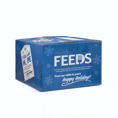 Custom Blue Food Packaging view 4