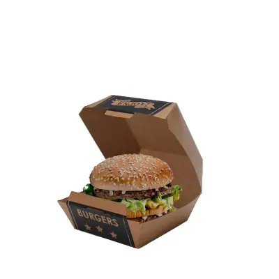 Custom Burger Packaging Boxes view 3