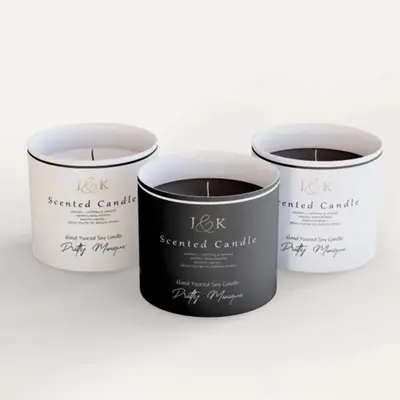 Custom Candle Labels - ZEE Custom Boxes AU