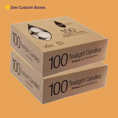 Custom Cardboard Candle Boxes view 2