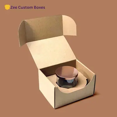 Custom Cardboard Candle Boxes view 3