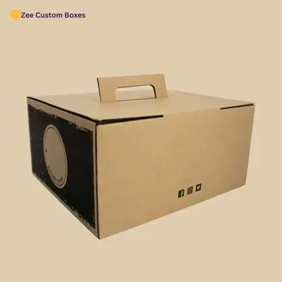 Custom Cardboard Food Boxes Packaging view 4