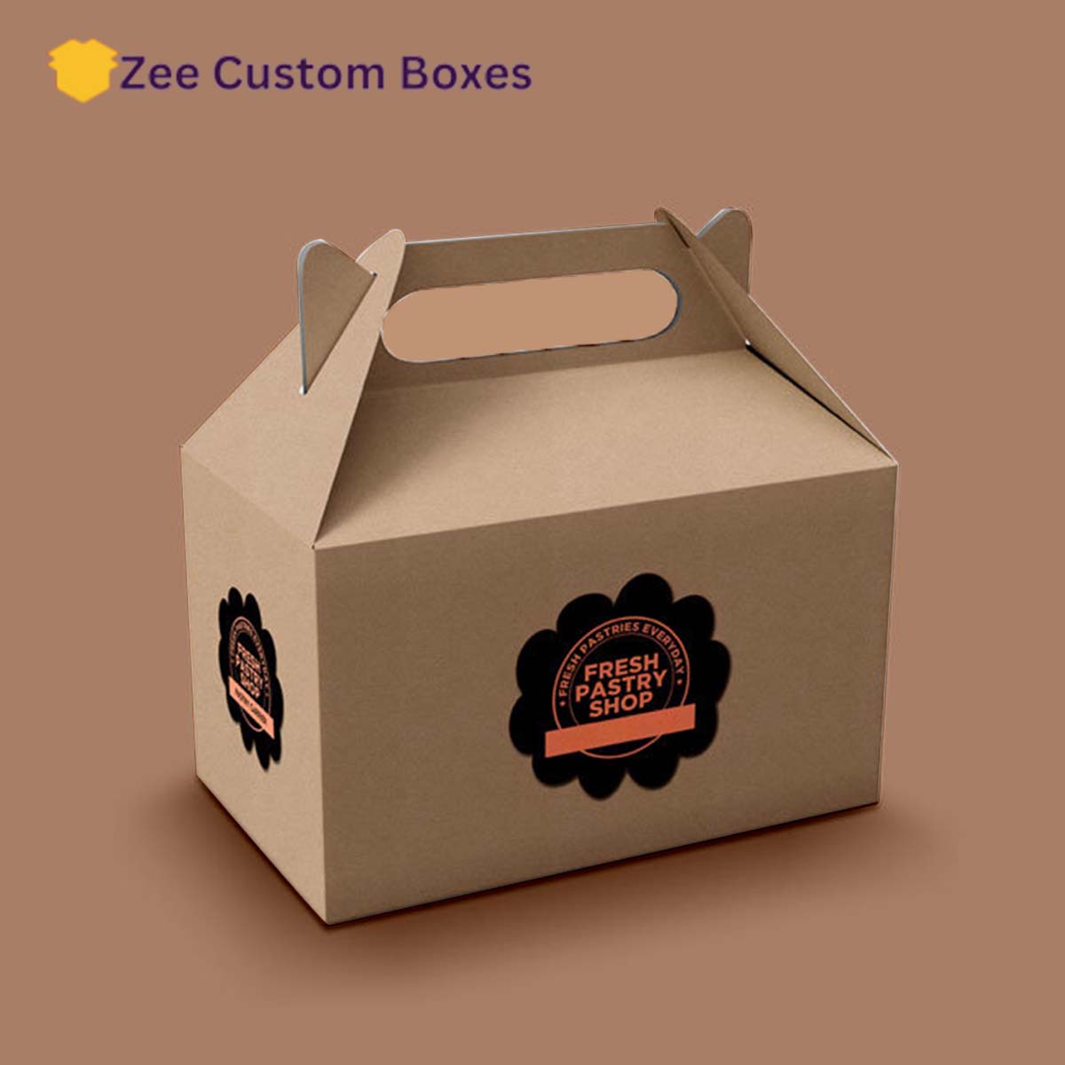 Custom Cardboard Gable Boxes view 3