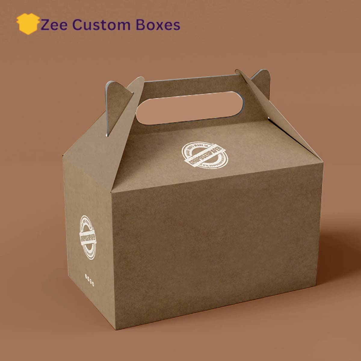 Custom Cardboard Gable Boxes view 4