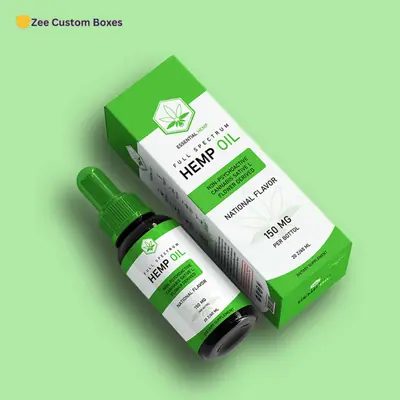 Custom CBD Oil Packaging - ZEE Custom Boxes AU