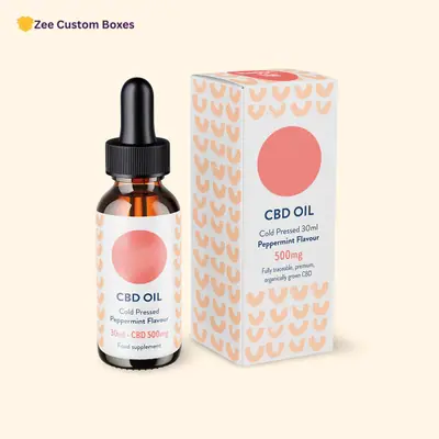 Custom CBD Oil Packaging view 2