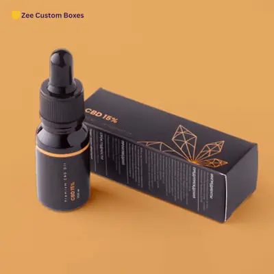 Custom CBD Oil Packaging view 3