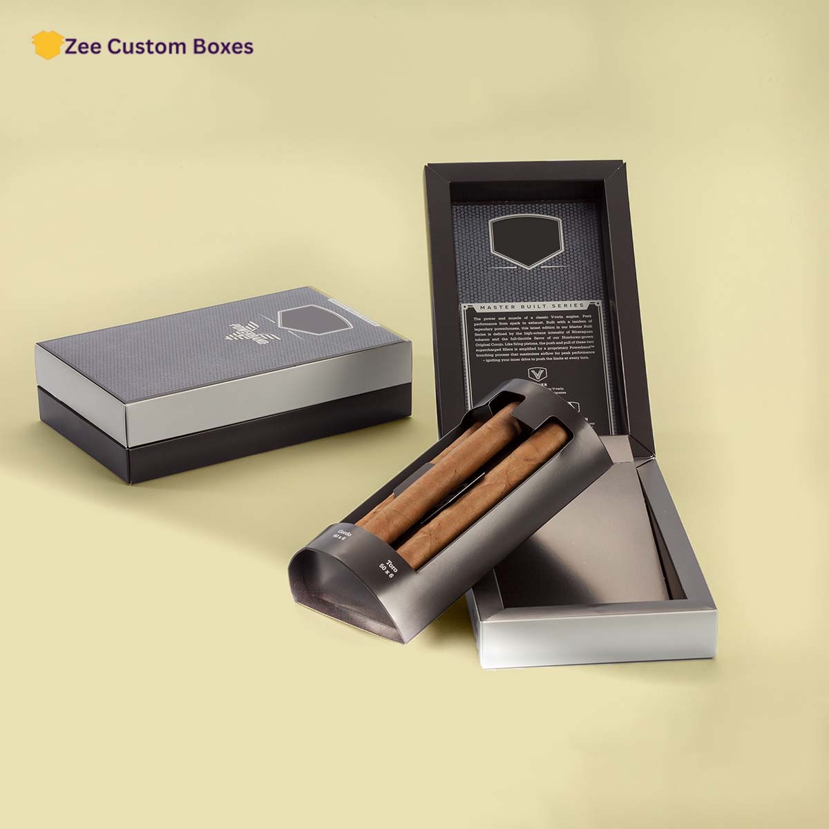 Custom Cigar Boxes view 3