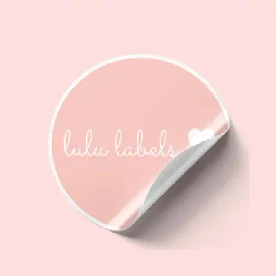 Custom Circle Stickers Labels view 3