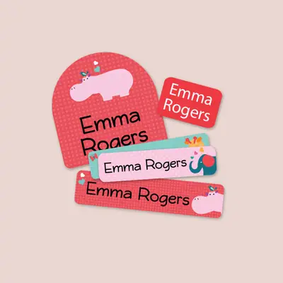 Custom Daycare Labels view 2