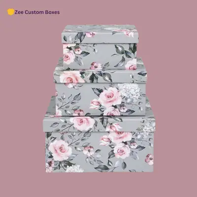 Custom Decorative Cardboard Boxes view 3