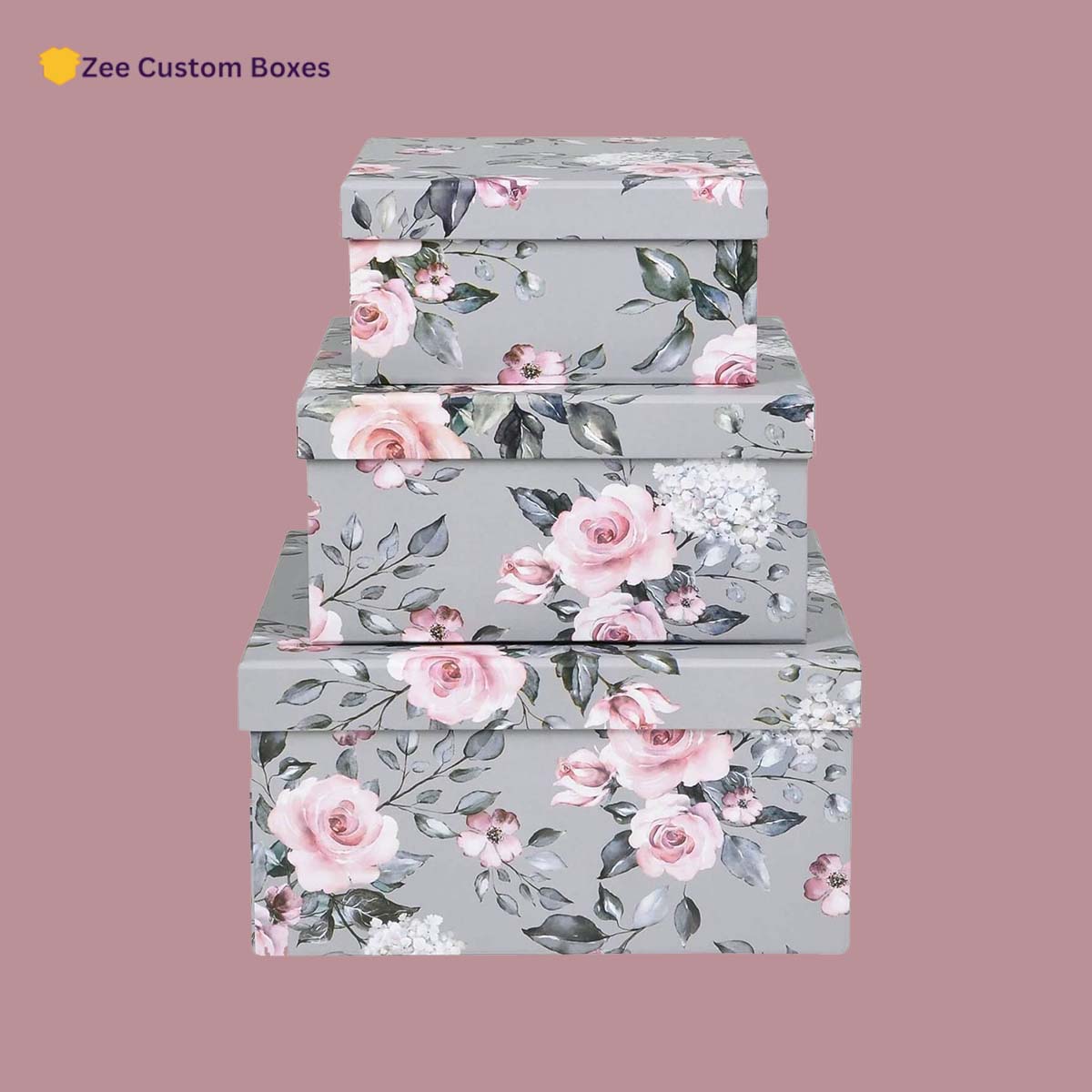 Custom Decorative Cardboard Boxes view 3