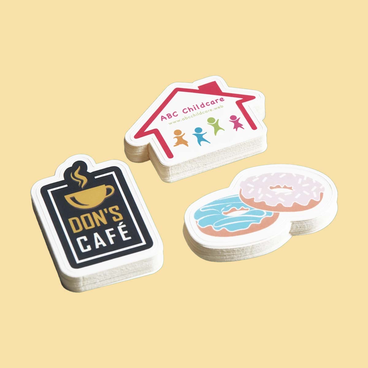Custom Die Cut Stickers - ZEE Custom Boxes AU
