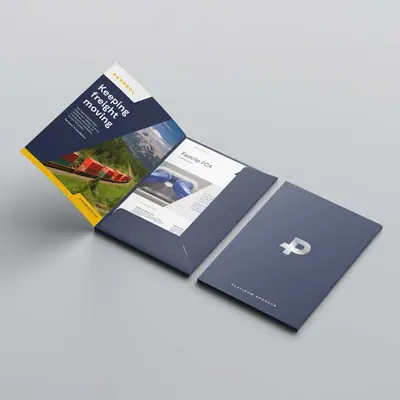 Custom Document Folders - ZEE Custom Boxes AU