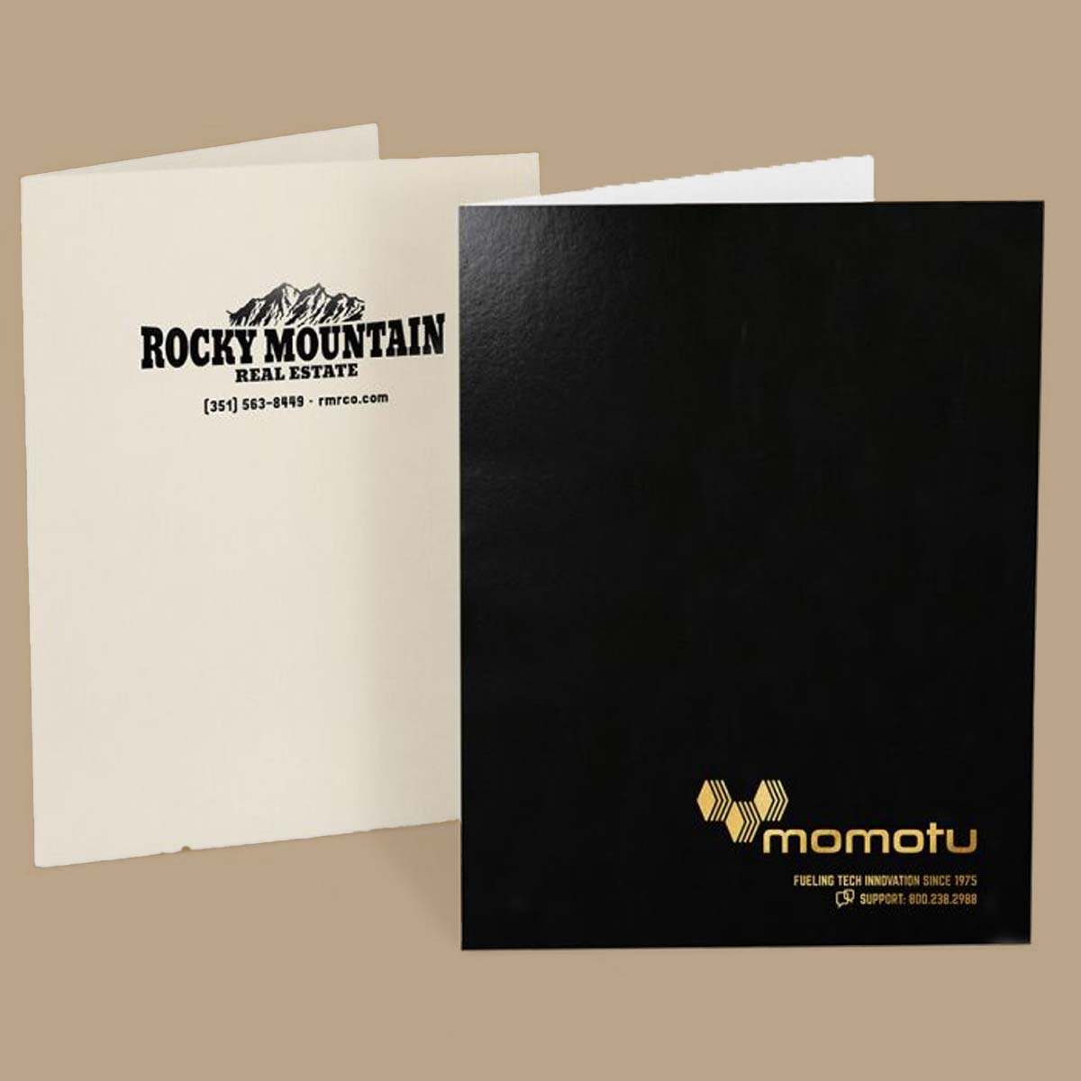 Custom Embossed Folders - ZEE Custom Boxes AU