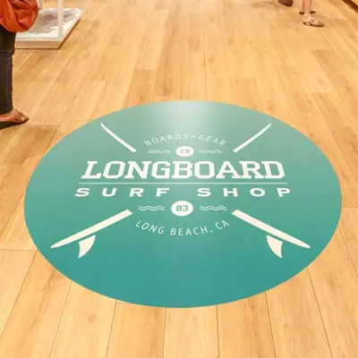 Custom Floor Stickers view 3
