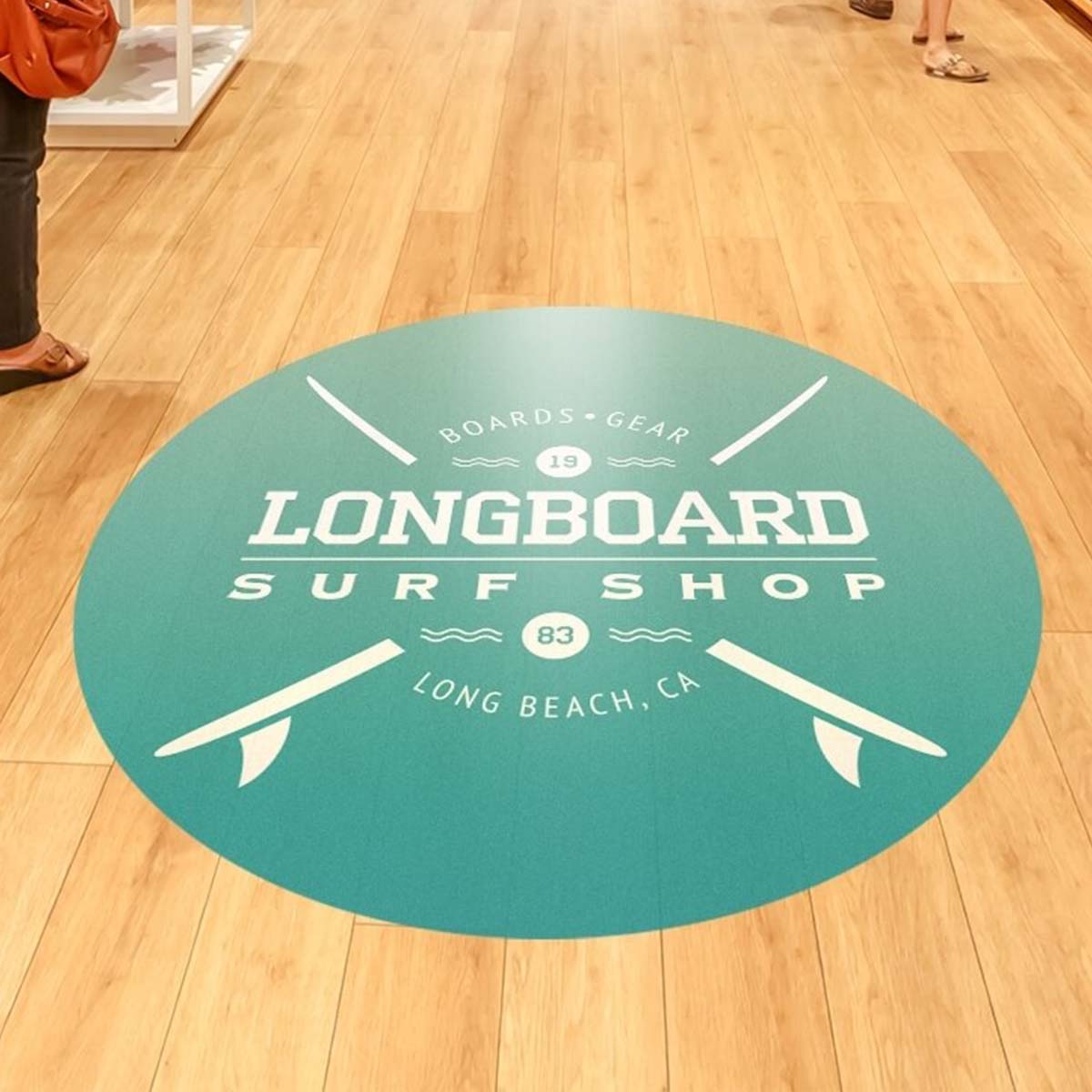 Custom Floor Stickers view 3