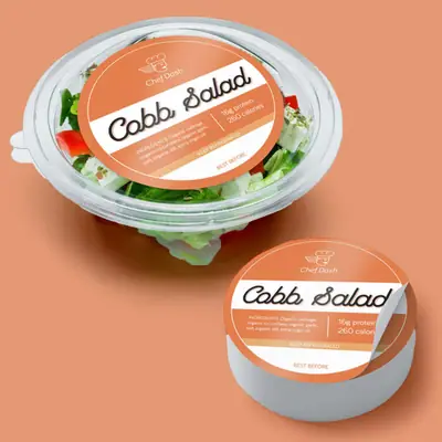 Custom Food Labels Stickers - ZEE Custom Boxes AU