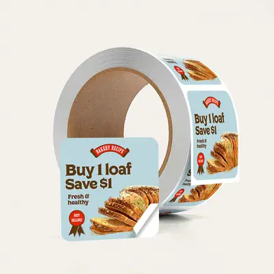 Custom Food Labels Stickers view 3