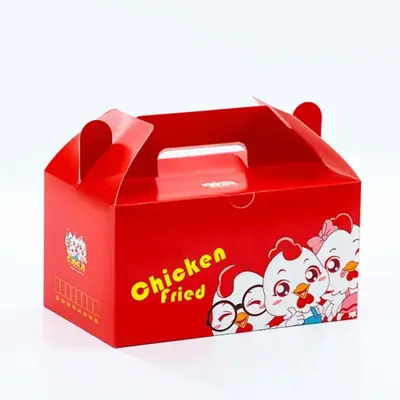 Custom Fried Chicken Packaging view 3